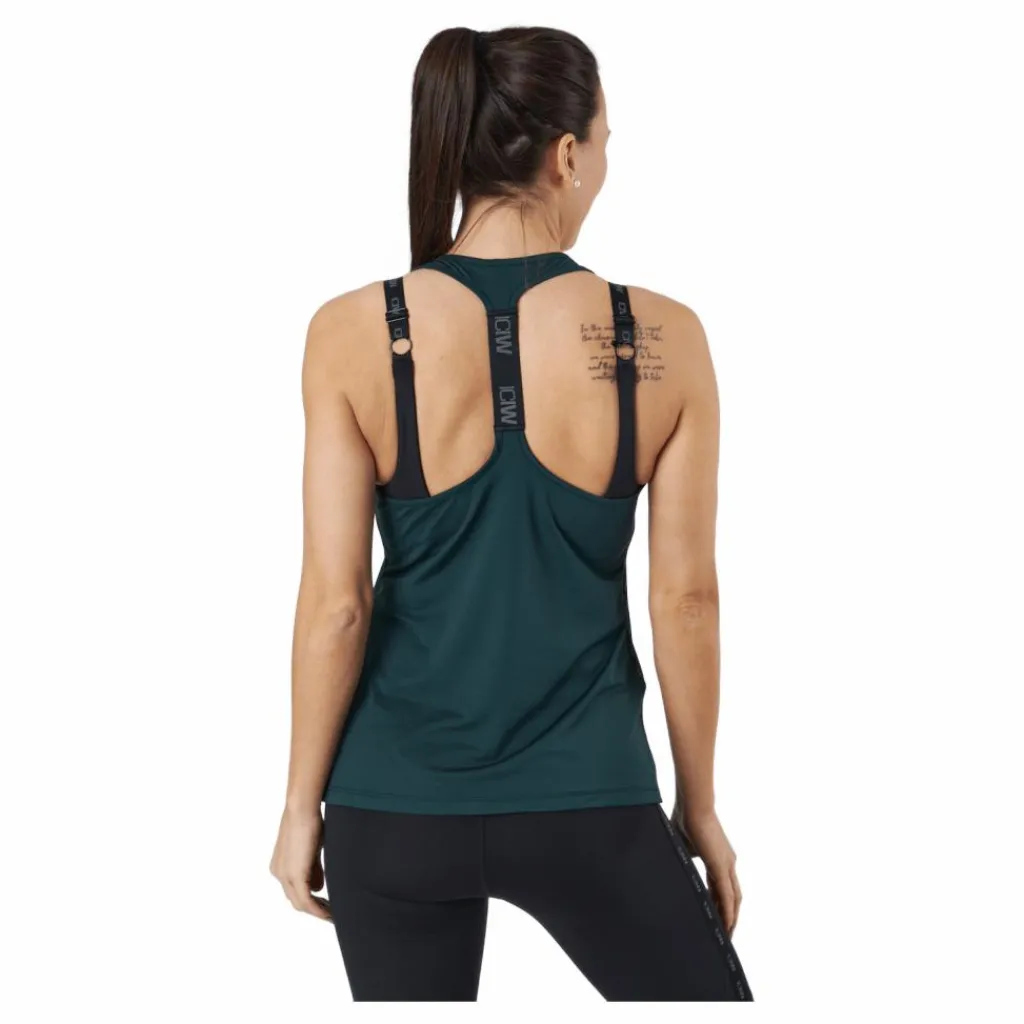 Ultimate Training Tank Top Wmn Deep Green*ICANIWILL Hot