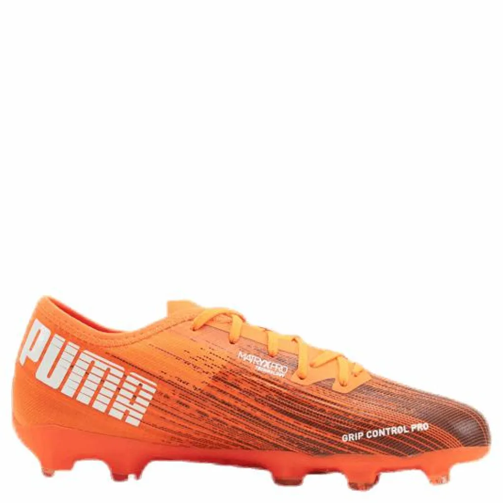 Puma Ultra 2.1 FG/AG Junior Orange/Black Orange och Svart Best