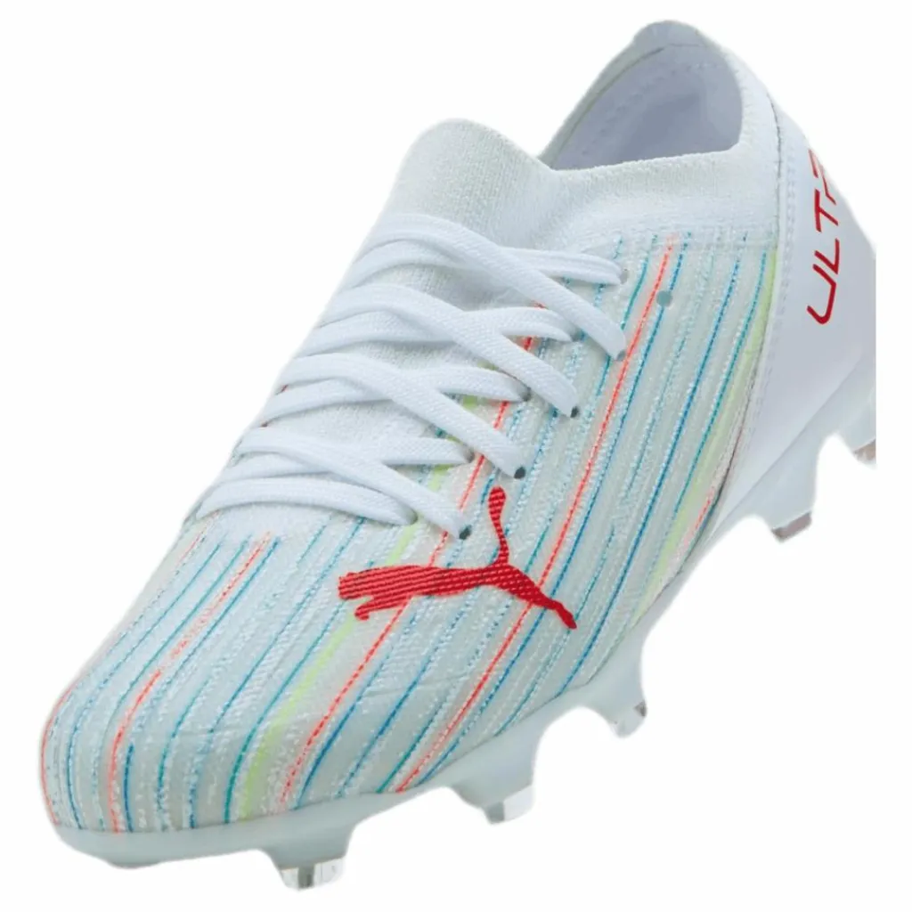 Puma Ultra 3.2 FG/AG White/Red Vit Outlet
