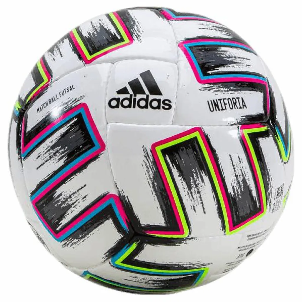 adidas Uniforia Pro Sala White / Black / Signal Green / Bright Cyan Flerfärgad Best