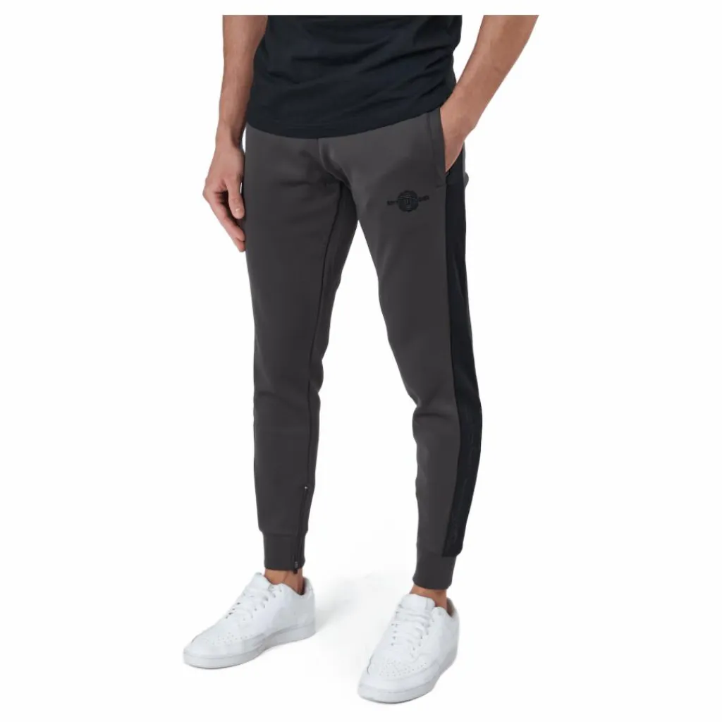 Better Bodies Union Joggers Dark Grey Svart Hot