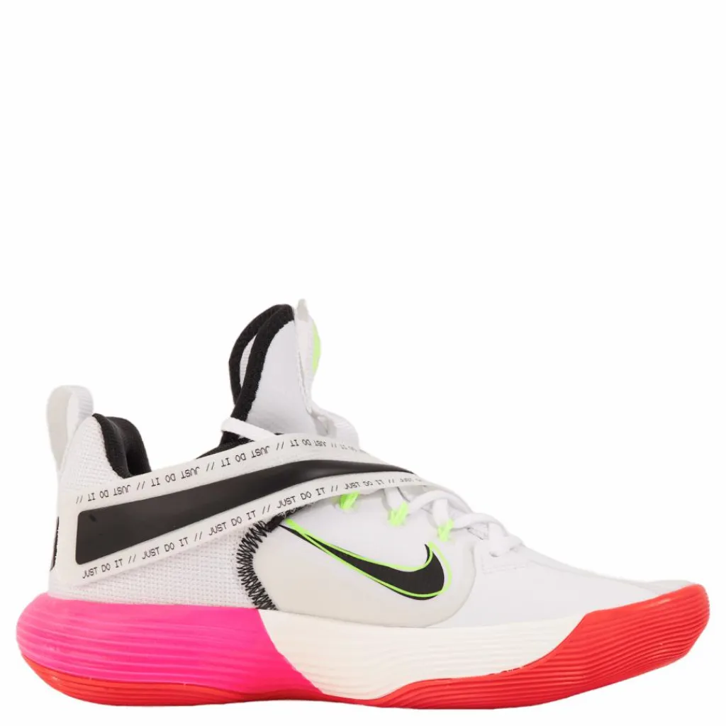Nike Unisex React Hyperset Se Oly I White/blk - Brt Crmsn-pnk Blst Online