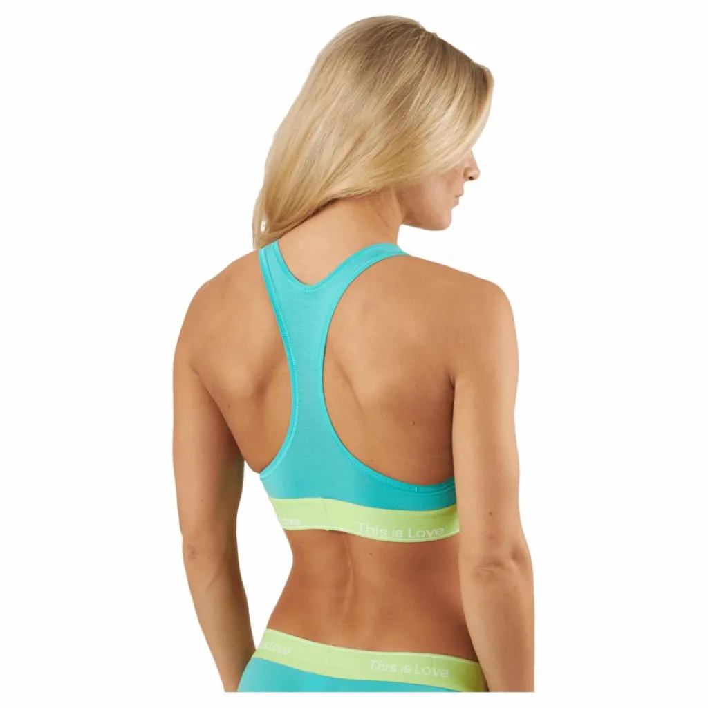 Calvin Klein Unlined Bralette Green Turkos Discount