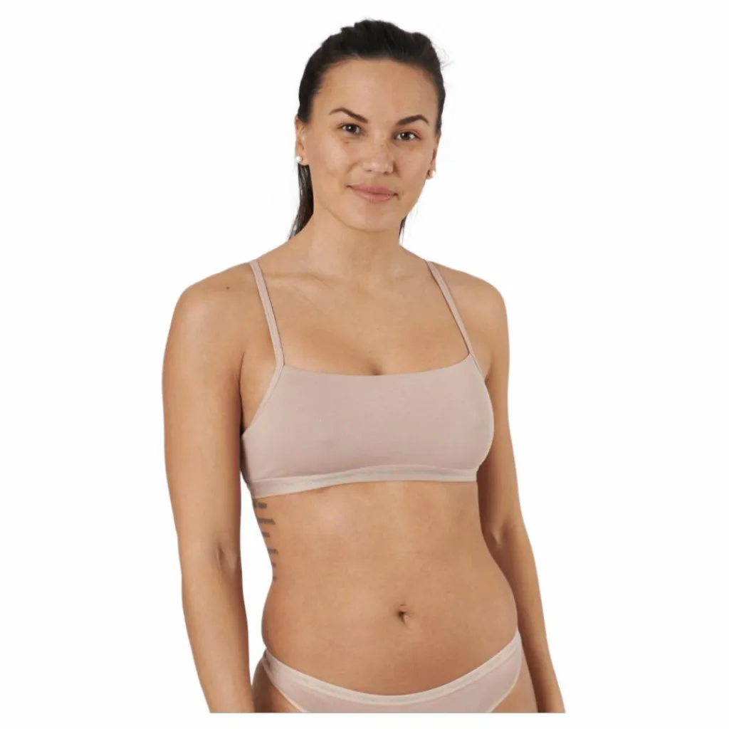 Calvin Klein Unlined Bralette 2pk Cedar/cedar Beige Hot