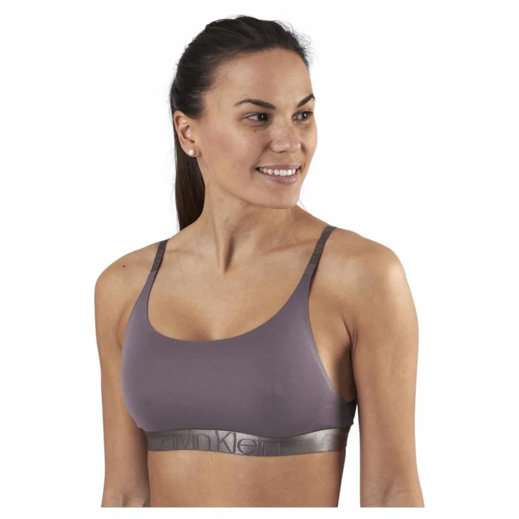 Unlined Bralette Purple*Calvin Klein