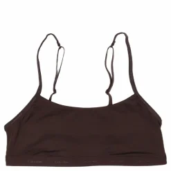 Calvin Klein Unlined Bralette Woodland Brun Hot