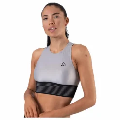 Craft UNMTD Cropped X-Singlet Grey Grå Clearance