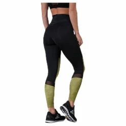 UNMTD High Waist Tights Black/Yellow*Craft Best