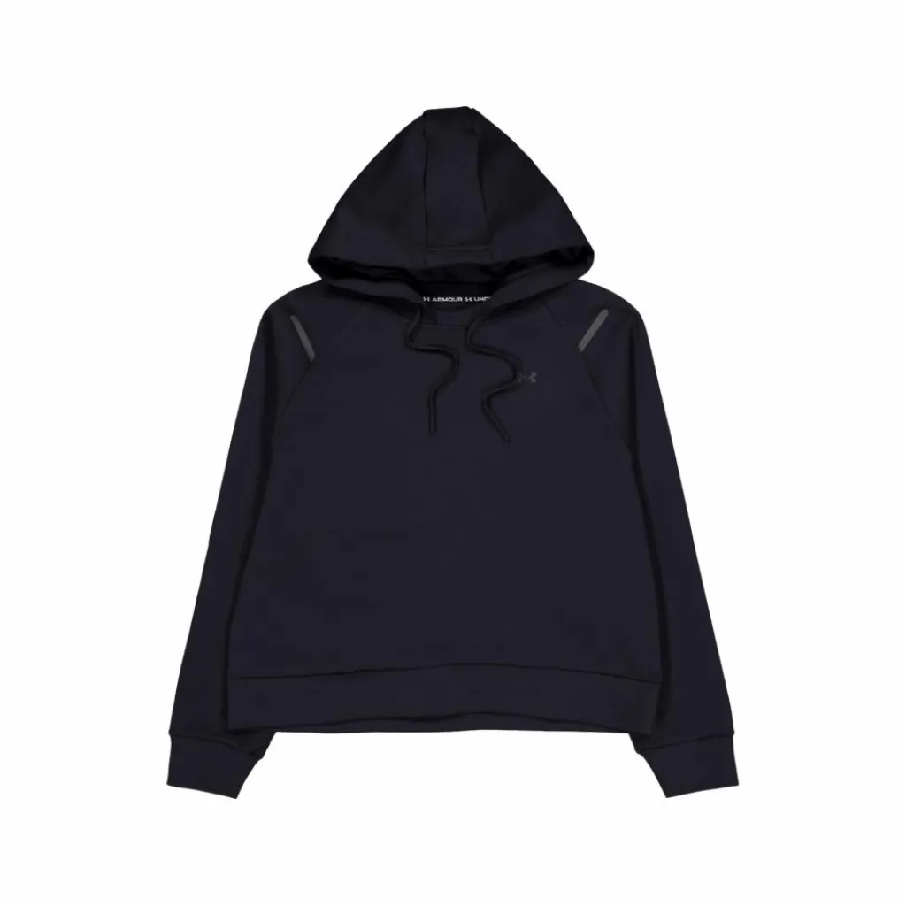 Under Armour Unstoppable Flc Hoodie Black Svart Outlet