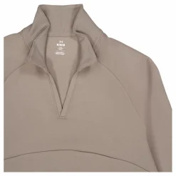 Under Armour Unstoppable Flc Rugby Crop Brown Beige Clearance