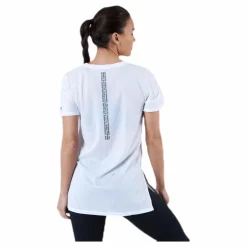 2XU URBAN V Neck Hi Low Tee White Vit Best