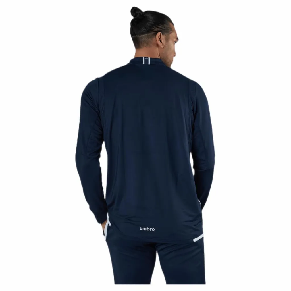 Umbro UX Elite Halfzip Top Blue/White Blå och Vit Clearance