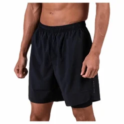 Endurance Vanclause 2 in 1 Shorts Black Svart Best