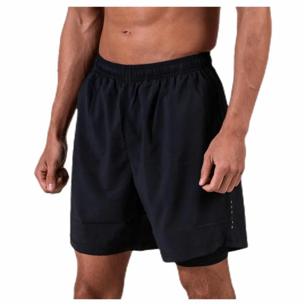 Endurance Vanclause 2 in 1 Shorts Black Svart Best