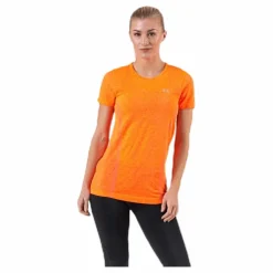 Under Armour Vanish Seamless SS Spacedye Pink/Orange Rosa och Orange Sale