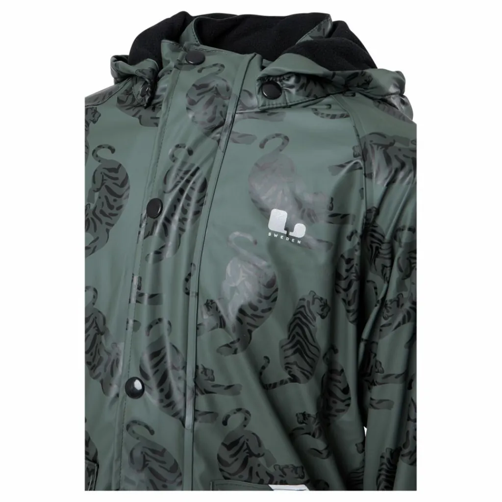Vattnadal Rain Set Fleece Green*Lindberg Clearance
