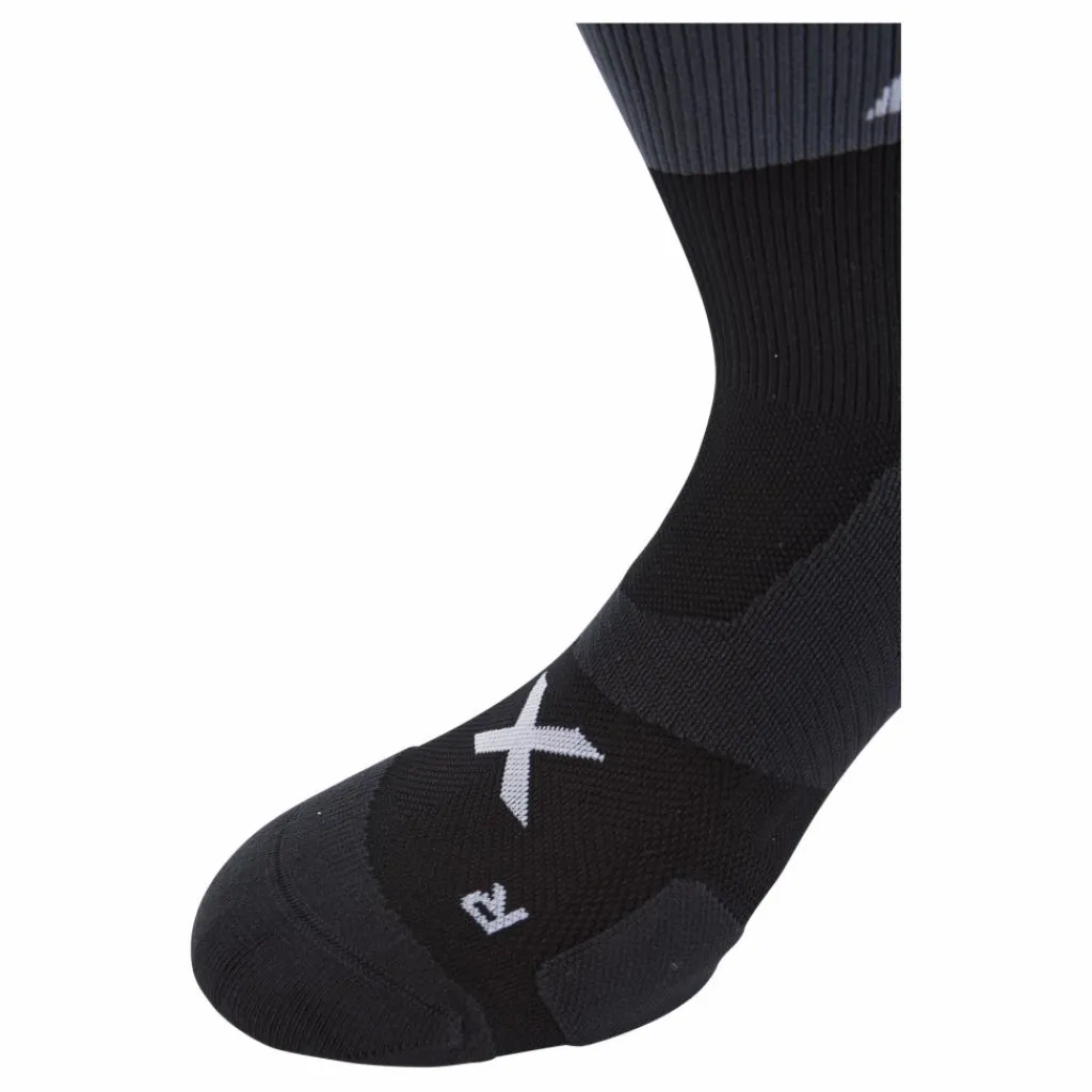 2XU Vectr Cushion Crew Socks Black/white Svart Clearance
