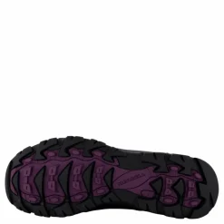 Merrell Vego Mid Leather WTPF Black/Gloxinia Svart Clearance