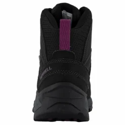 Merrell Vego Mid Leather WTPF Black/Gloxinia Svart Clearance
