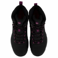 Merrell Vego Mid Leather WTPF Black/Gloxinia Svart Clearance