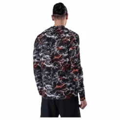Craft Vent Mesh LS Tee Patterned/Black Mönstrad och Svart Online