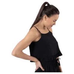 Only Vera Life Beach Top Black Svart