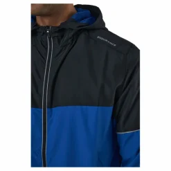 Verbol M Running Jacket W/hood Deep Ocean*Endurance Best