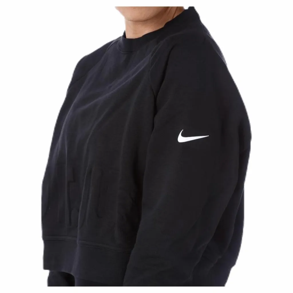 Nike Versa Pullover Top Grx White/Black Svart