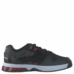 DC Shoes Versatile Black/white/athletic Red Svart Best
