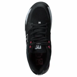 DC Shoes Versatile Black/white/athletic Red Svart Best