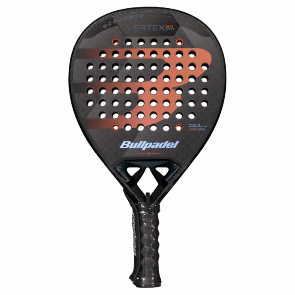 Bullpadel Vertex 04 Hybrid 25 Black Svart New
