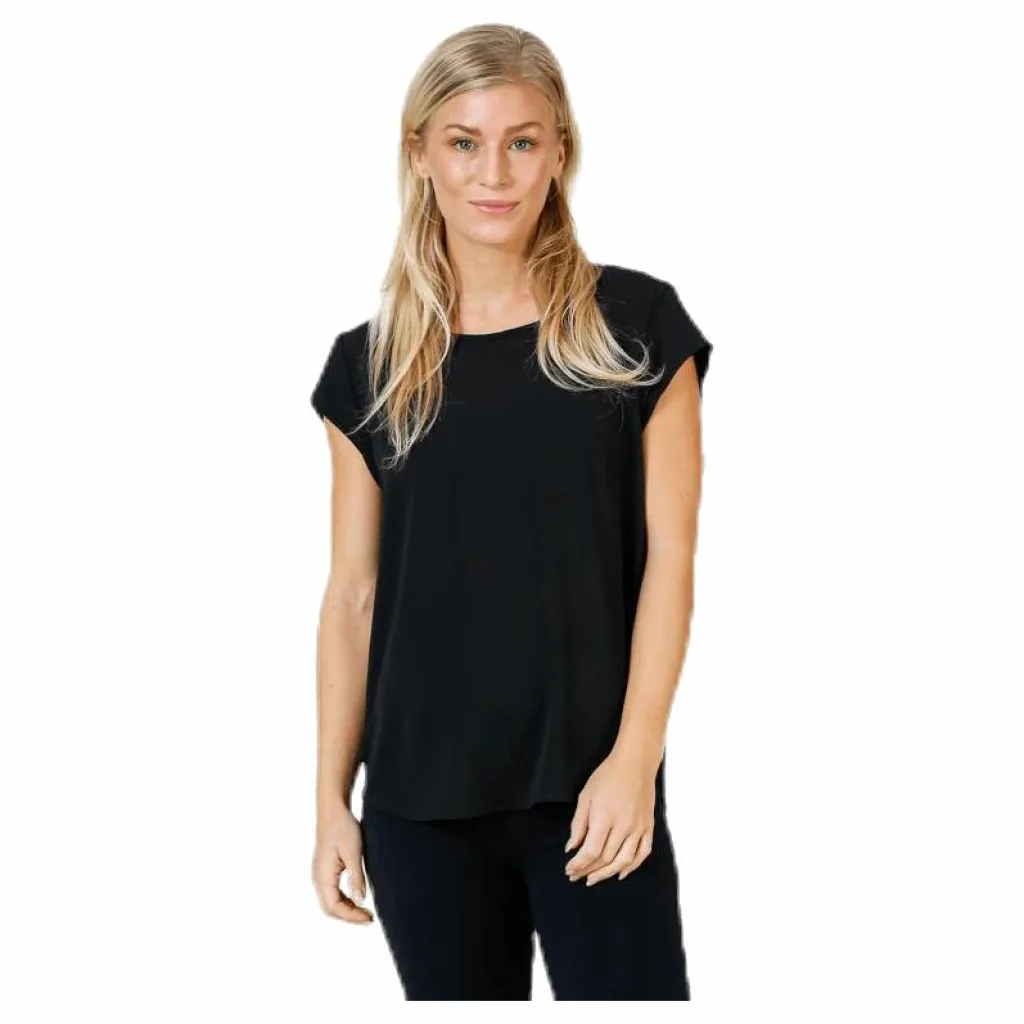 Vic S/S Solid Top Black*Only Best