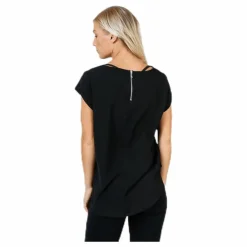 Vic S/S Solid Top Black*Only Best