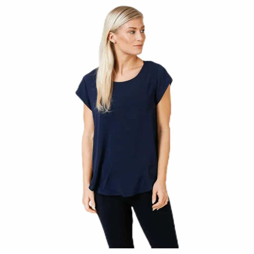 Vic S/S Solid Top Blue*Only Online