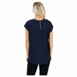 Vic S/S Solid Top Blue*Only Online