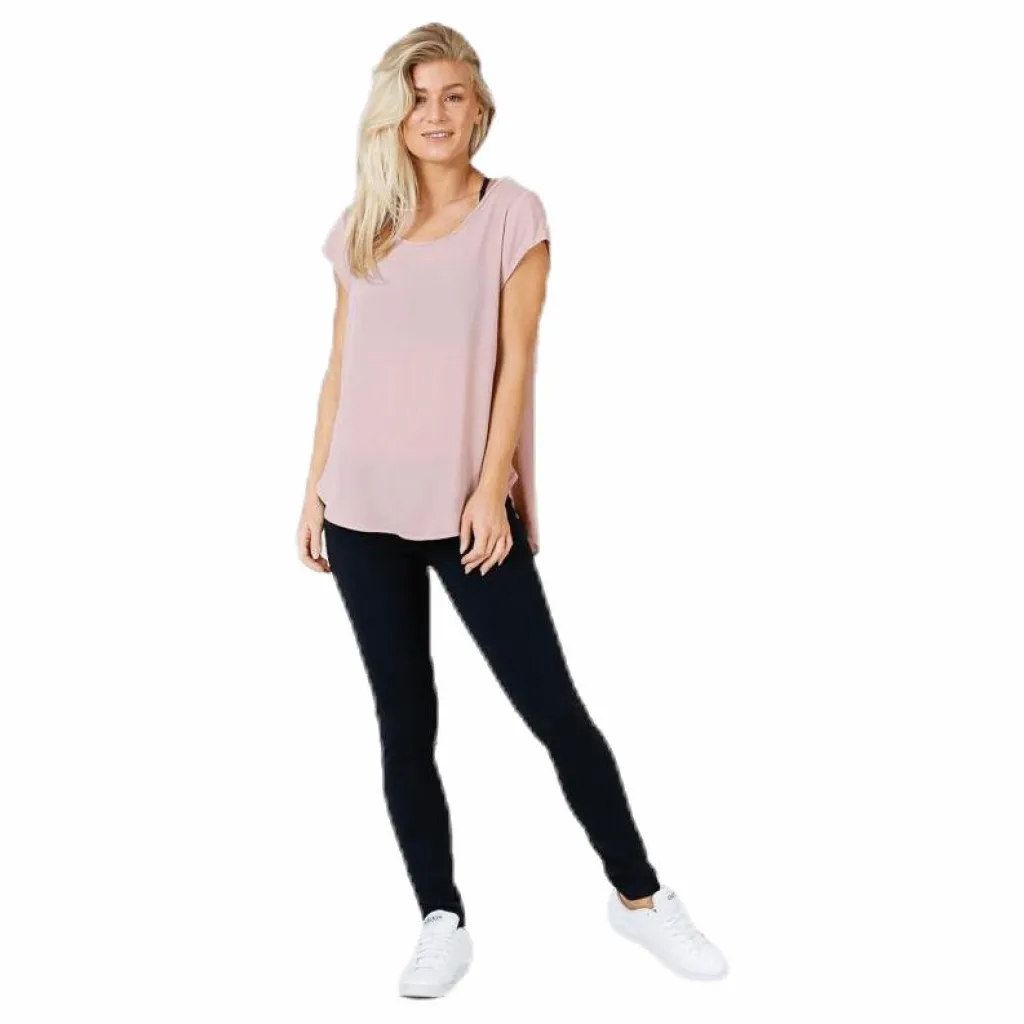 Only Vic S/S Solid Top Pink Rosa Online