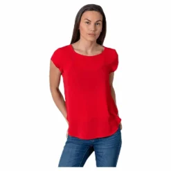 Vic S/S Solid Top Red*Only Online