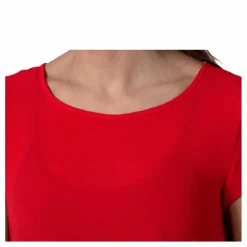 Vic S/S Solid Top Red*Only Online
