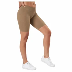 Only Vicky Rib Seamless Shorts Beige Discount