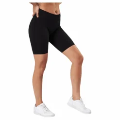 Vicky Rib Seamless Shorts Black*Only Outlet