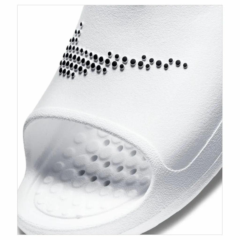 Nike Victori One Men's Shower Slides WHITE/BLACK-WHITE Vit Hot