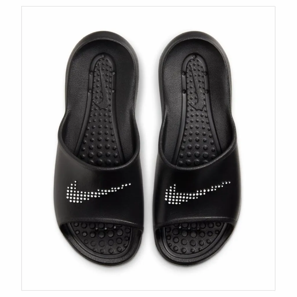 Victori One Women's Shower Slides BLACK/WHITE-BLACK*Nike