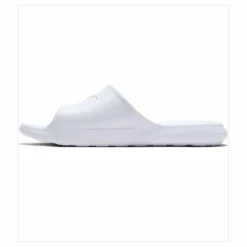 Nike Victori One Women's Shower Slides WHITE/WHITE-WHITE Vit New
