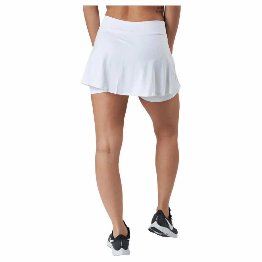 Nike Victory Flouncy Skirt White/Black Vit Discount