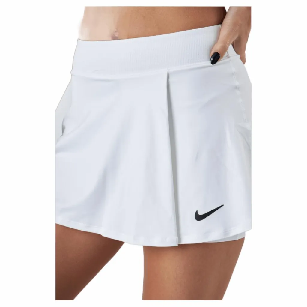 Nike Victory Flouncy Skirt White/Black Vit Discount