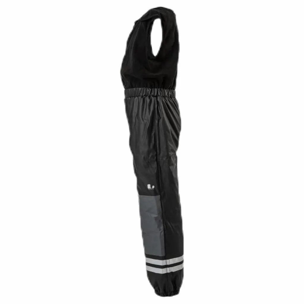Lindberg Vik Fleece Lined Rain Pants Black Svart Best