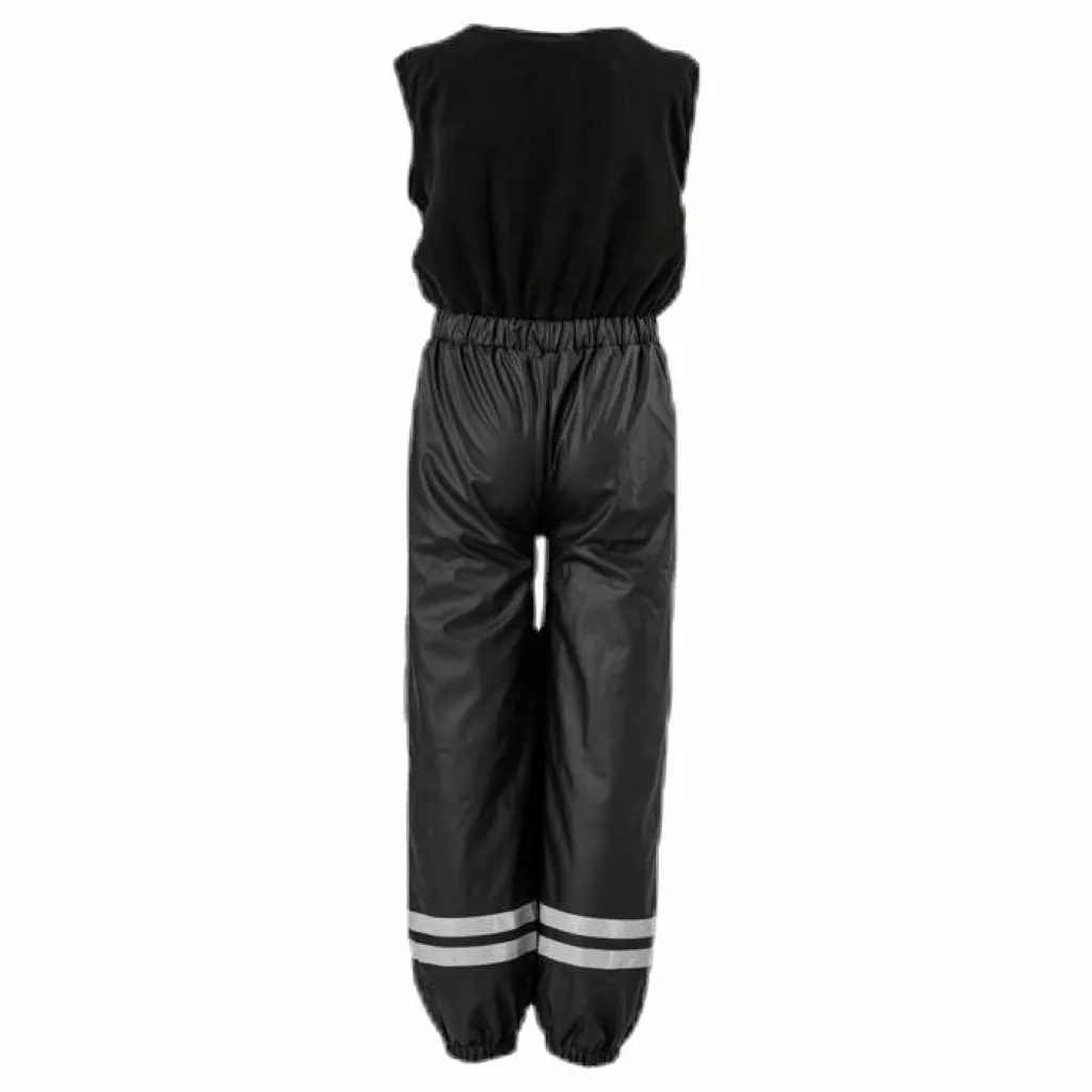 Lindberg Vik Fleece Lined Rain Pants Black Svart Best