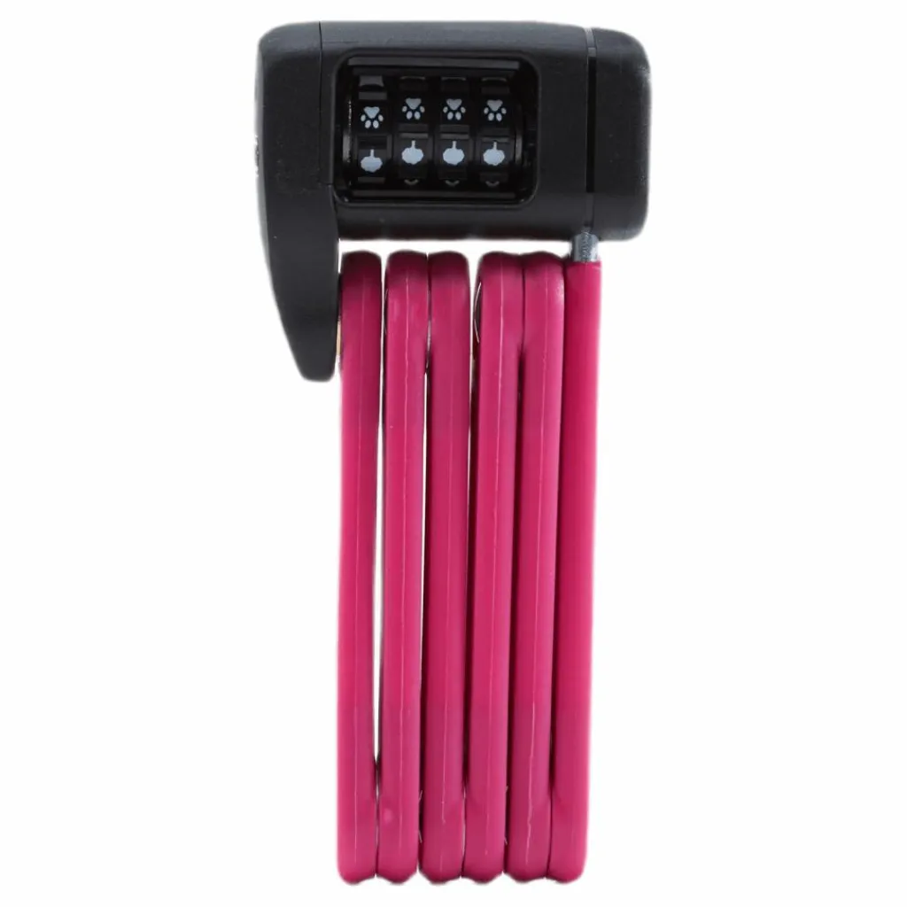 Vikbart lås 6055 Bordo Lite Mini Combo Pink*Abus