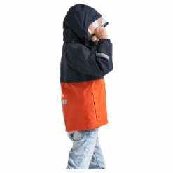 Viken Kids Jacket Blue/Orange*Didriksons Sale