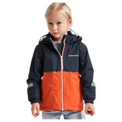 Viken Kids Jacket Blue/Orange*Didriksons Sale